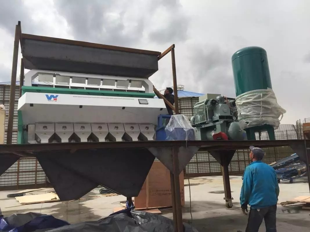 HDPE ABS της PET PE PVC PP LDPE πλαστικός διαλογέας χρώματος νιφάδων οπτικός CCD ευφυής