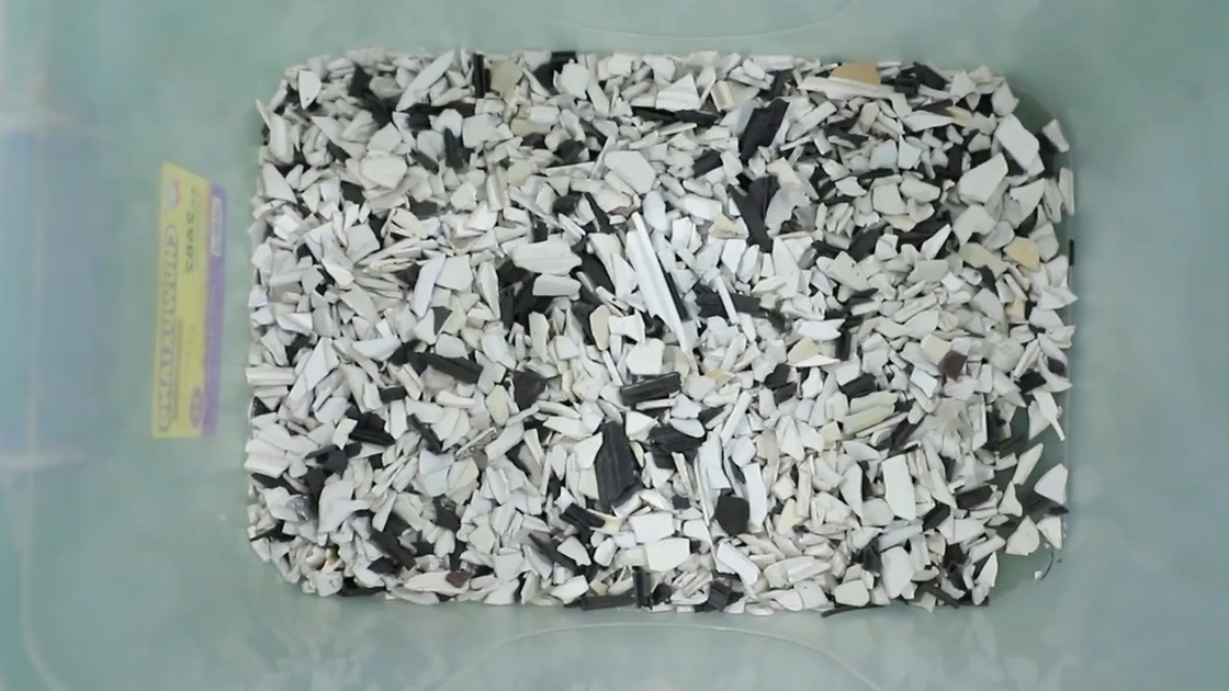 HDPE της PET υψηλή ακρίβεια ταξινομώντας μηχανών χρώματος PVC