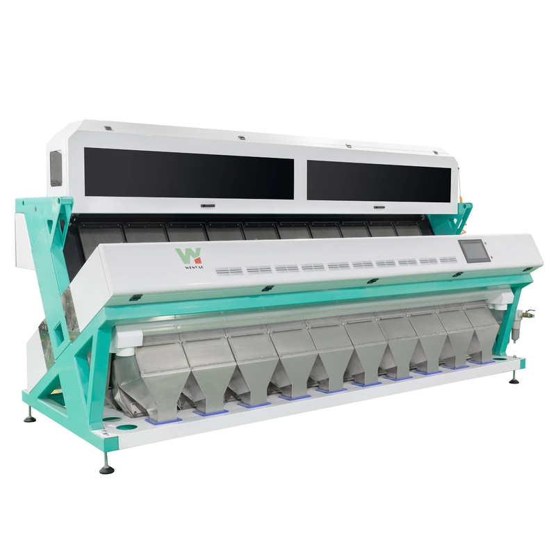 Επαγγελματική μηχανή διαλογής καρύδων Ccd Camera Color Sorting Machine For Pecan Arecanut Separate