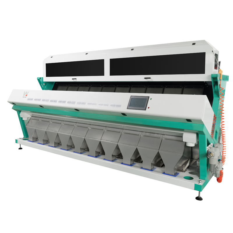 Επαγγελματική μηχανή διαλογής καρύδων Ccd Camera Color Sorting Machine For Pecan Arecanut Separate