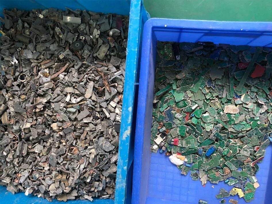 2ton ανά ορυκτή μηχανή διαχωριστών χρώματος μετάλλων ψευδάργυρου αργιλίου χαλκού ταξινομώντας μηχανών ώρας