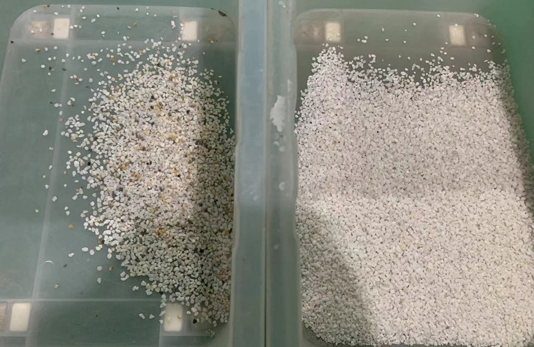 2025 Μικρό ορυκτό ορυκτικές πέτρες Κουάρτζι Sands Color Sorter Machine Ore Mineral Belt Color Sorting Machine Σε πώληση