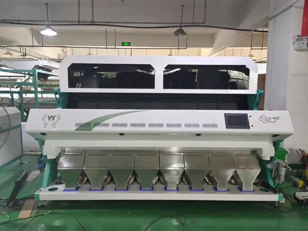 Ζεστό νέο 8 Chute CCD Color Sorter Καλύτερη πώληση Σωλήνιο Color Sorting Machine για το ρύζι Χρώμα Sorting