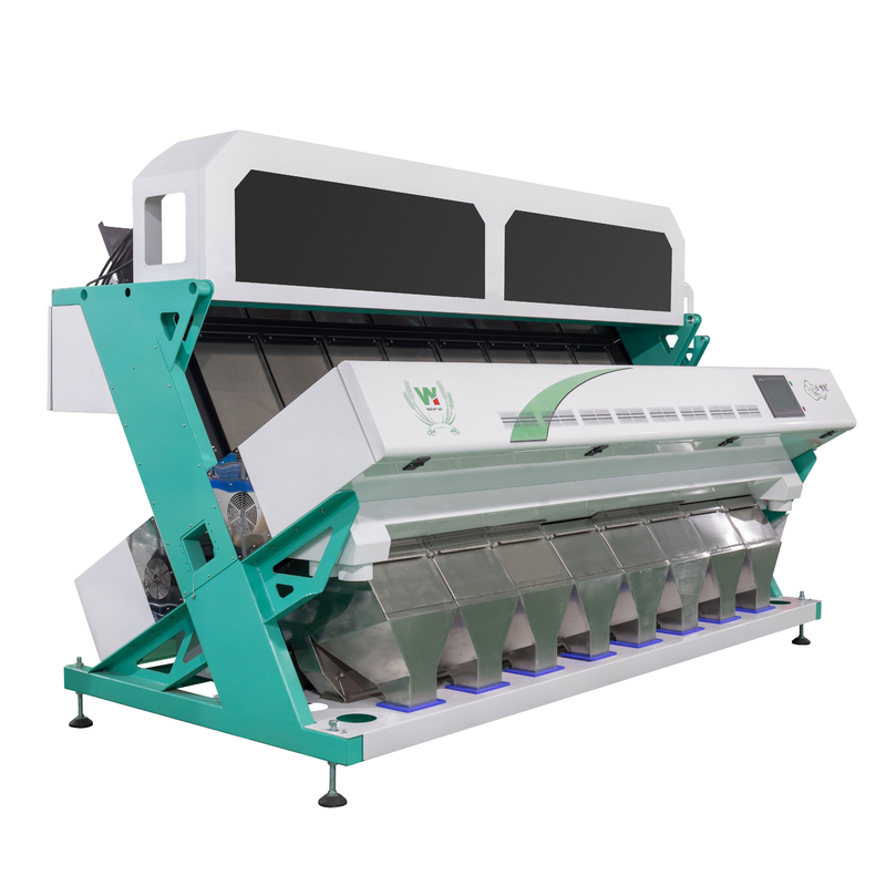 Ζεστό νέο 8 Chute CCD Color Sorter Καλύτερη πώληση Σωλήνιο Color Sorting Machine για το ρύζι Χρώμα Sorting