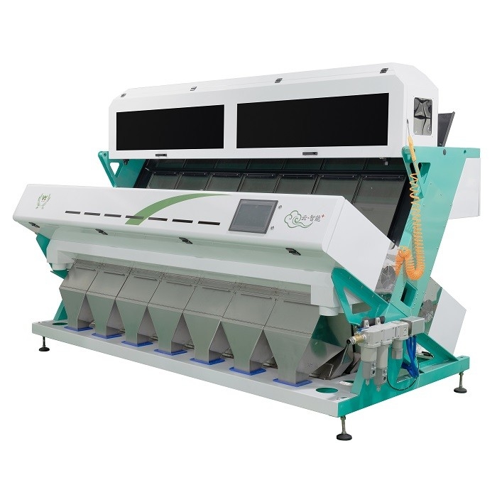 Wenyao CCD RGB Cashew Nut Colour Intelligent Sorting Machine για την ταξινόμηση σιτηρών με απόδοση 5-8 τόνων/ώρα