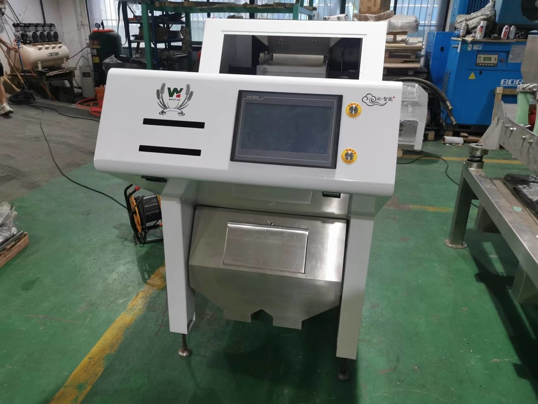 1 βροχή 64 καναλιών CCD κάμερα Juniper Cardamom Color Sorting Machine με CE με τηλεχειρισμό WiFi