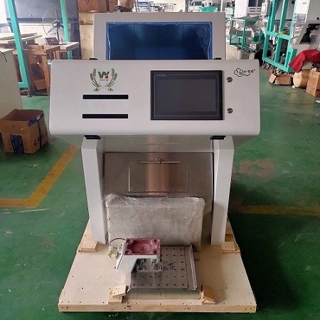 1 βροχή 64 καναλιών CCD κάμερα Juniper Cardamom Color Sorting Machine με CE με τηλεχειρισμό WiFi