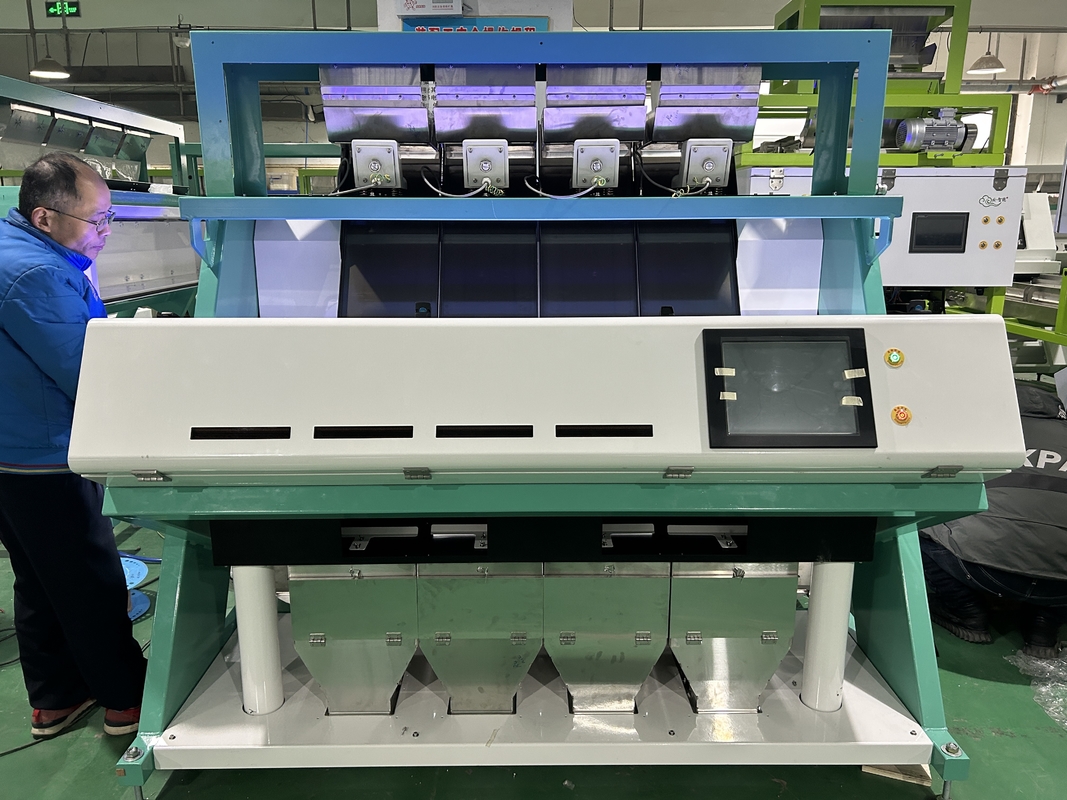 Η Αμερική FPGA επεξεργασία chip οπτική σιταριού χρώμα διαλογής μηχανή διαλογής με Toshiba Ιαπωνία CCD για την διαλογή