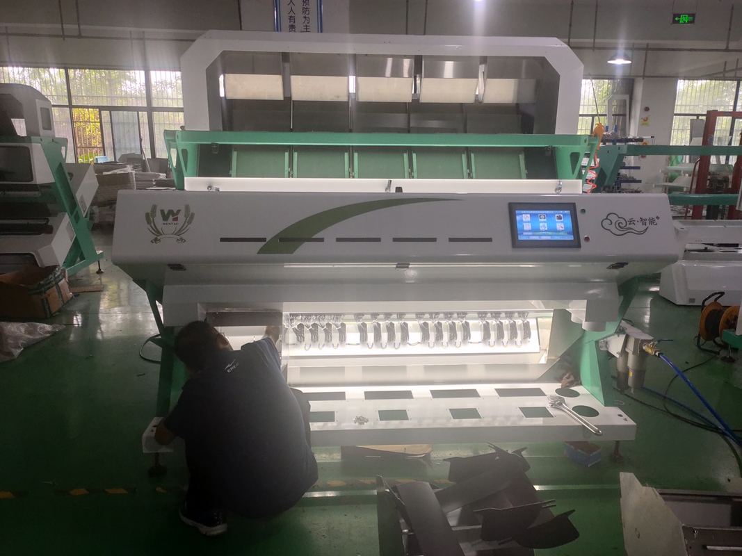 Η Αμερική Intelligent Chip WYCS5-320 Wheat Color Sorter 0,6-2,5 τόνους/ώρα Μηχανή διαλογής
