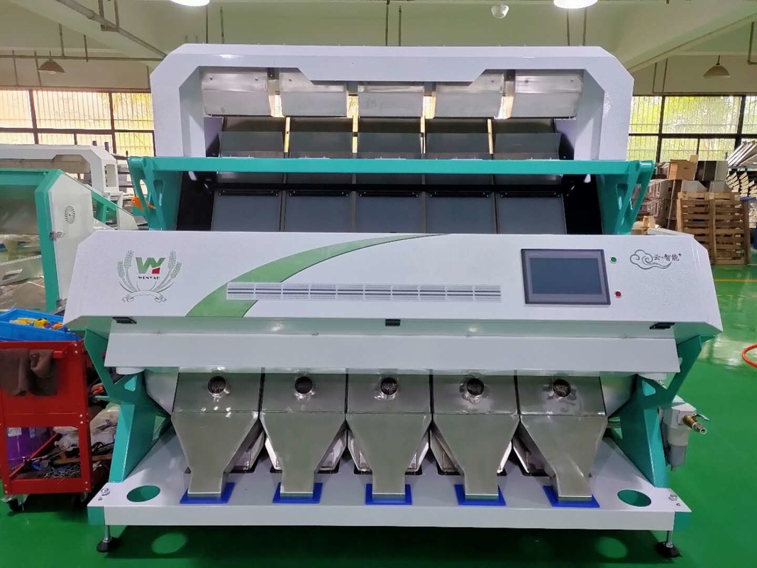 Η Αμερική Intelligent Chip WYCS5-320 Wheat Color Sorter 0,6-2,5 τόνους/ώρα Μηχανή διαλογής