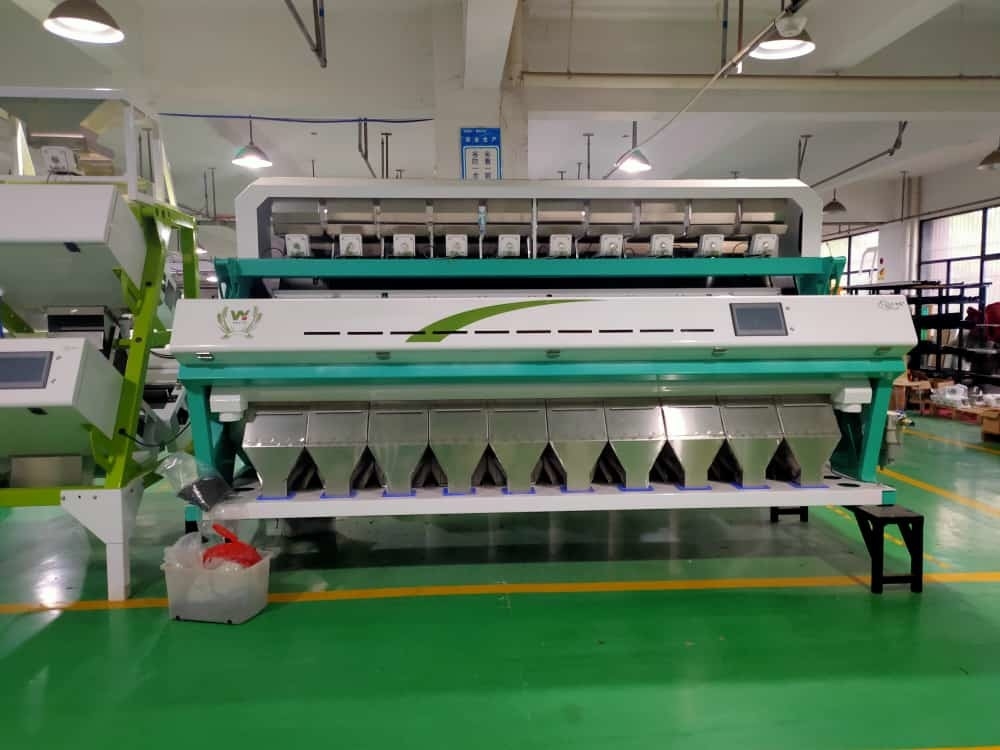 Ακρίβεια Wenyao Color Sorter WYCS10-640 Εύκολη λειτουργία 99,9% Τεχνολογία Τσιπ Διαλογής ακρίβειας
