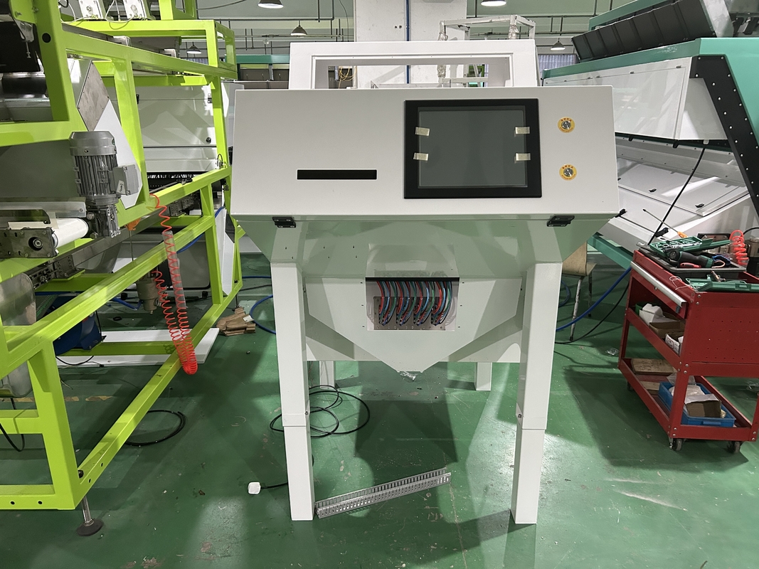 500kg/h Μεγάλη χωρητικότητα Νότια Αμερική Sacha Inchi Color Sorting Machine Color Sorter για τη Βοτανική