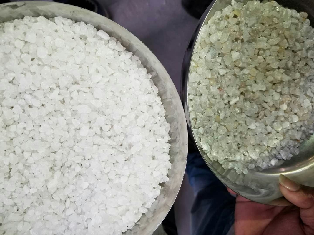 Νέο λογισμικό Ιμαλάια Αλάτι Color Sorter Μηχανή για την αφαίρεση σκούρο κίτρινο ξένες ουσίες