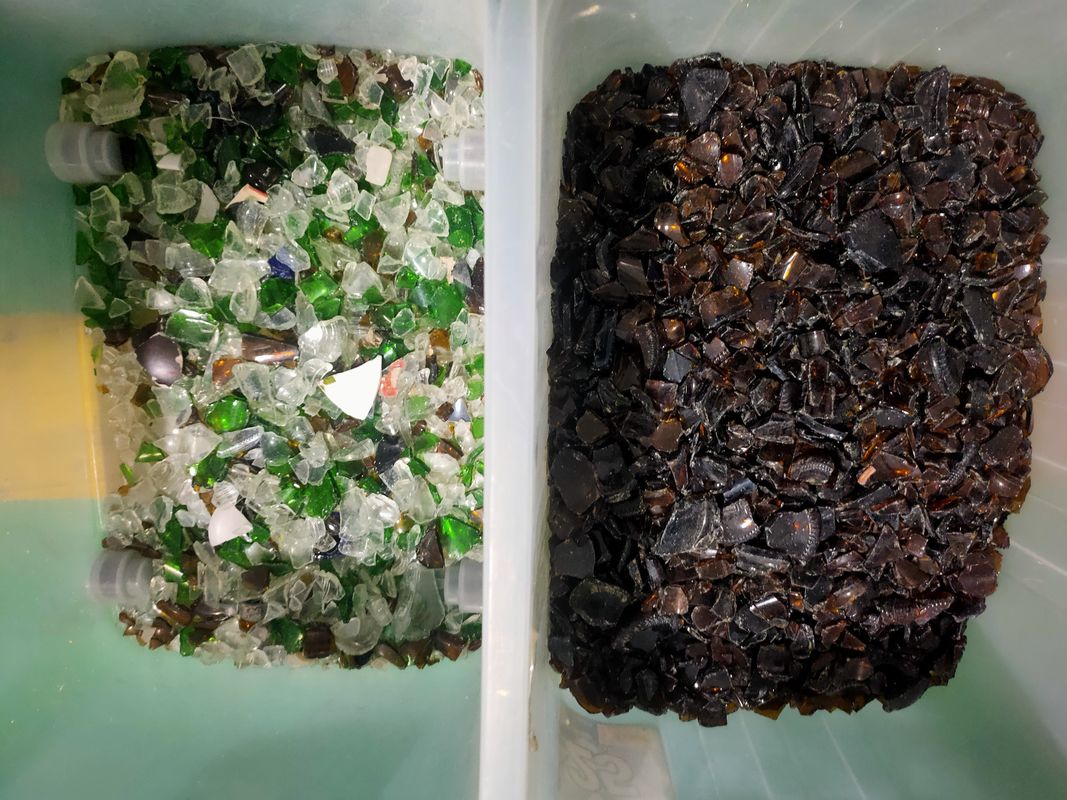 Μεγάλη ακρίβεια Χαλκός Αλουμίνιο Χρώμα Διαχωριστικό Ζώνη Τύπος Πράσινο Καφέ Χρώμα Διαλογή γυαλιού