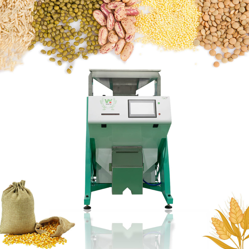 Μηχανή διαλογής χρώματος αμυγδαλιών Wenyao Pecans Color Sorting Machine με κάμερα CCD