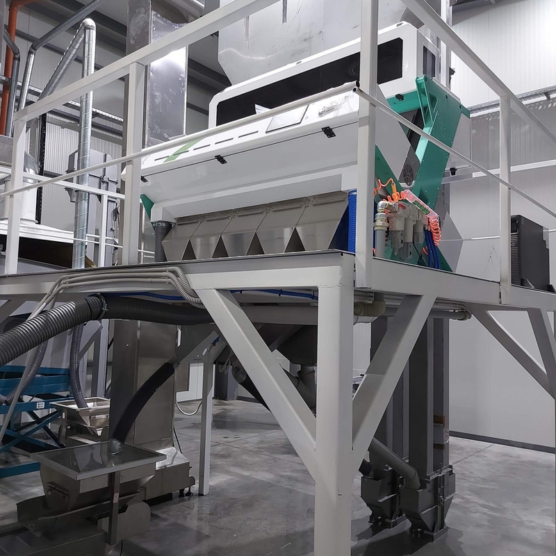Wenyao 5 Chute Rice Color Sorting Machine Πολυλειτουργική συσκευή διαλογής χρωμάτων