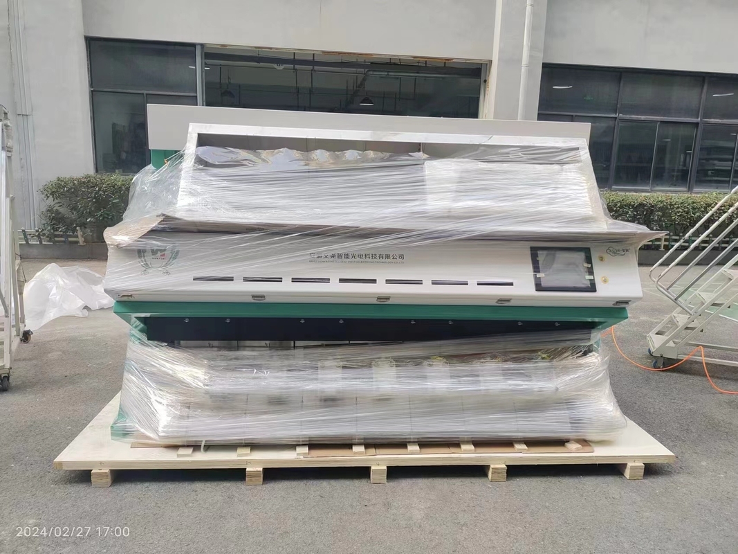 Wenyao CCD RGB Cashew Nut Colour Intelligent Sorting Machine για την ταξινόμηση σιτηρών με απόδοση 5-8 τόνων/ώρα