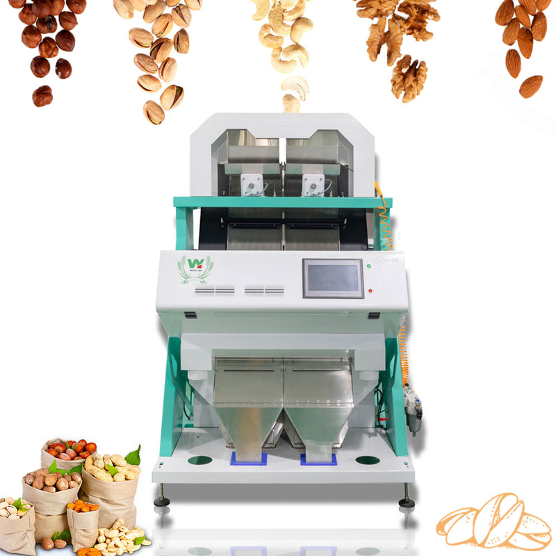 Wenyao Intelligent High Precision Pecan Color Sorting Machine Πολυλειτουργικό Μηχανικό Διαλογής Καρύδας και Αμυγδάλων