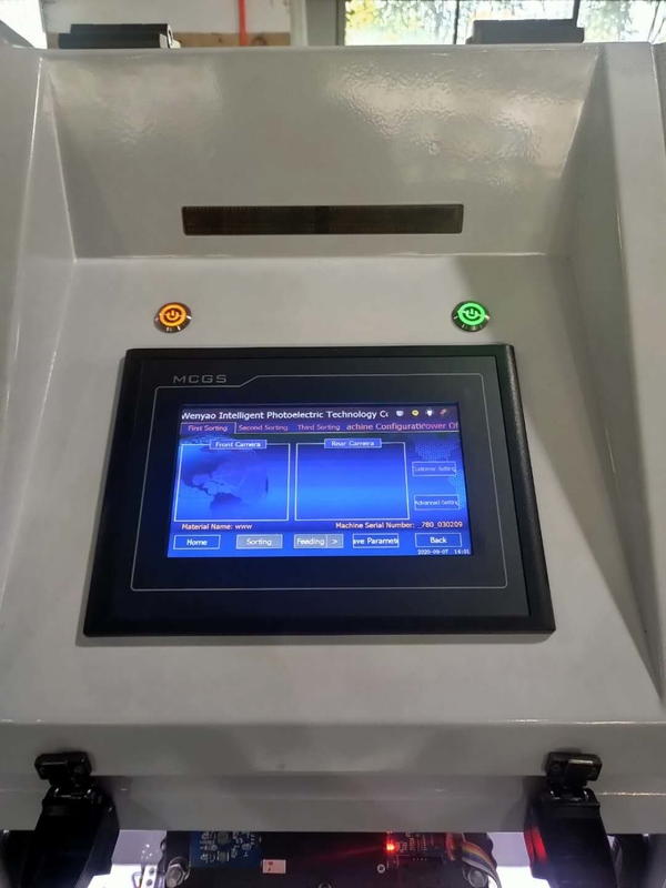 Wenyao CCD Camera Sesame Color Sorter Ευφυής μηχανή διαλογής χρωμάτων