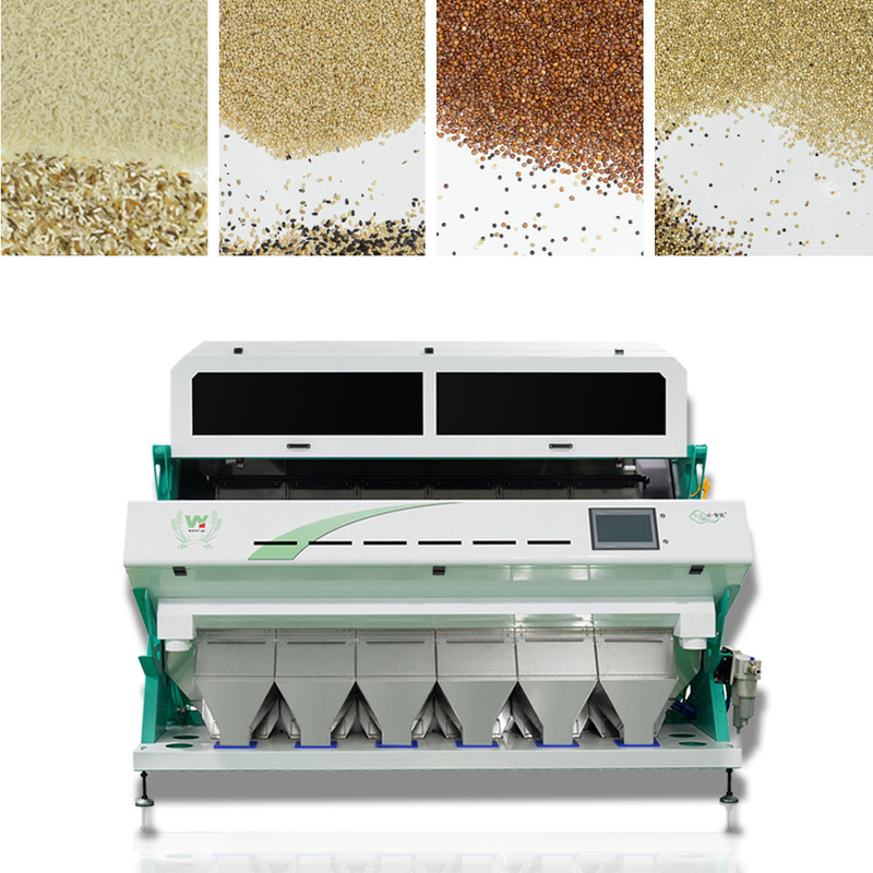 Wenyao Intelligent CCD Camera 6 Chute Color Sorting Sesame Color Sorting Machine (Κατάταξη χρωμάτων σεζαμίου)
