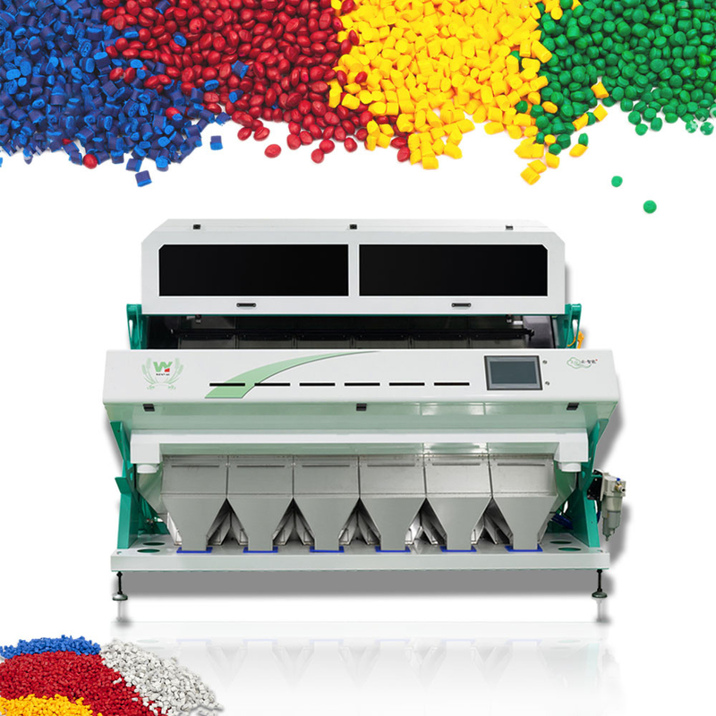 Wenyao CCD Camera Color Sorter Ανακυκλωμένο πλαστικό μηχανή διαλογής χρωμάτων 6