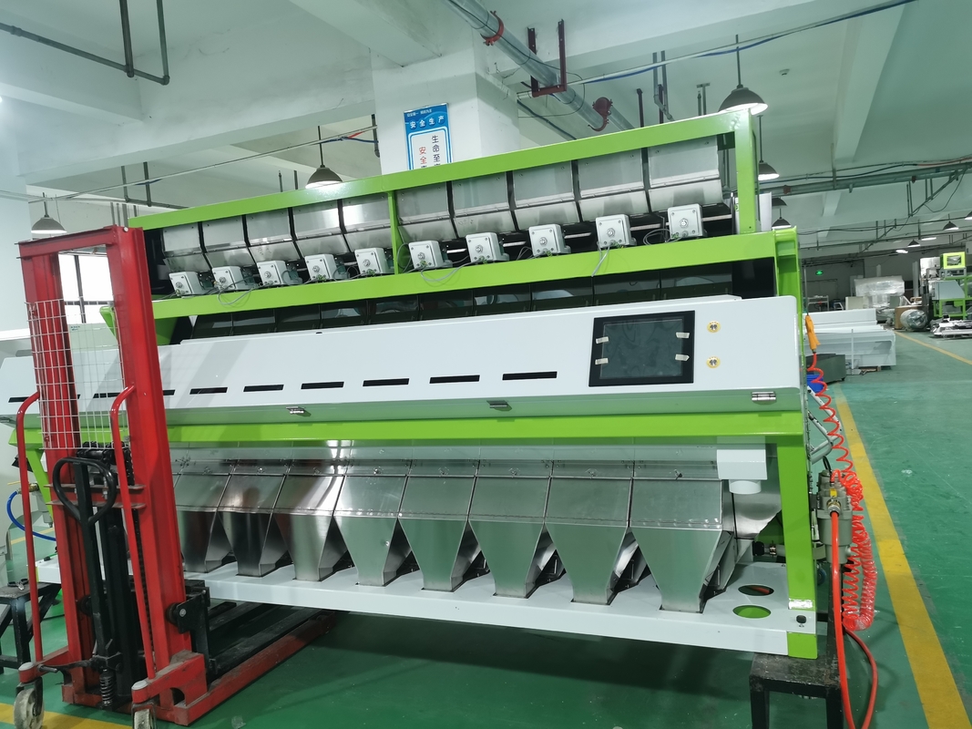 Μηχανή διαλογής χρώματος καλαμποκιού 10 T/H Μηχανή διαλογής και καθαρισμού χρώματος καλαμποκιού