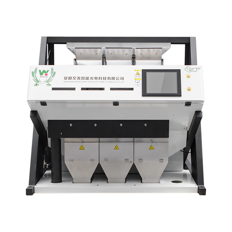 Τεχνική συσκευή διαχωρισμού χρωμάτων CCD Camera Grain Rice Soybean Color Sorter για τη γεωργία
