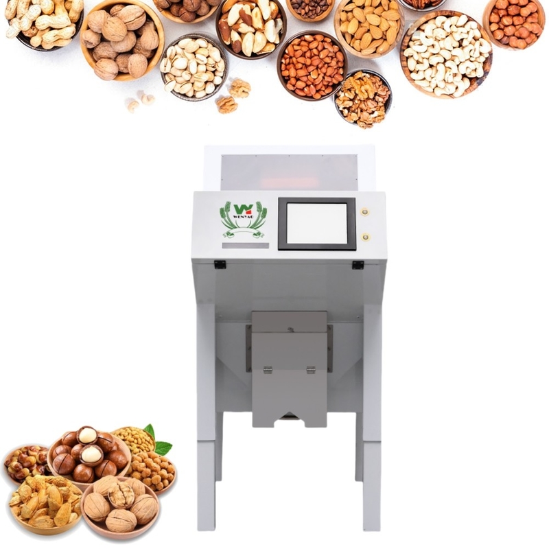 Wenyao Intelligent Chute Style Nut Shell and Kernel Separating Machine Μηχανή διαλογής χρώματος καρπού 64 κανάλια
