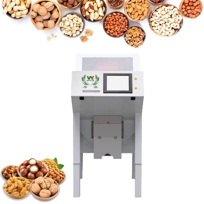 Wenyao Wifi τηλεχειριστήριο Apricot Color Sorter Οπτική μηχανή διαχωρισμού χρωμάτων καφέ