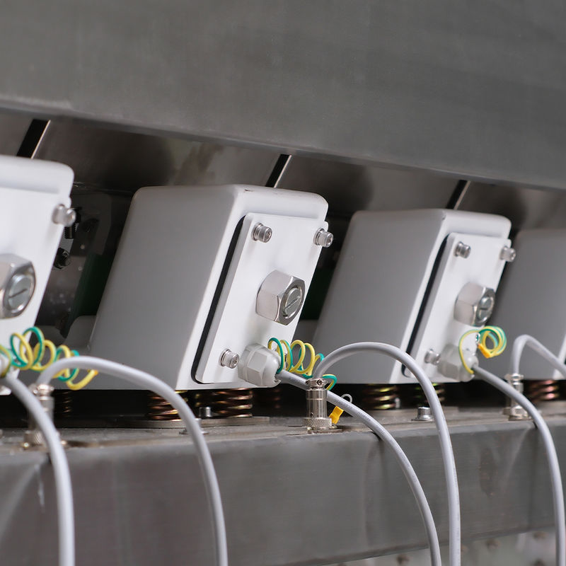 Εργοστασιακή Προμήθεια Ανοξείδωτου Χάλυβα 316L Μηχανή Οπτικής Διαλογής CCD Βιομηχανίας Διαλογής Χρωμάτων Αλατιού Καθαρισμού Διαχωριστή Υψηλής Ακρίβειας