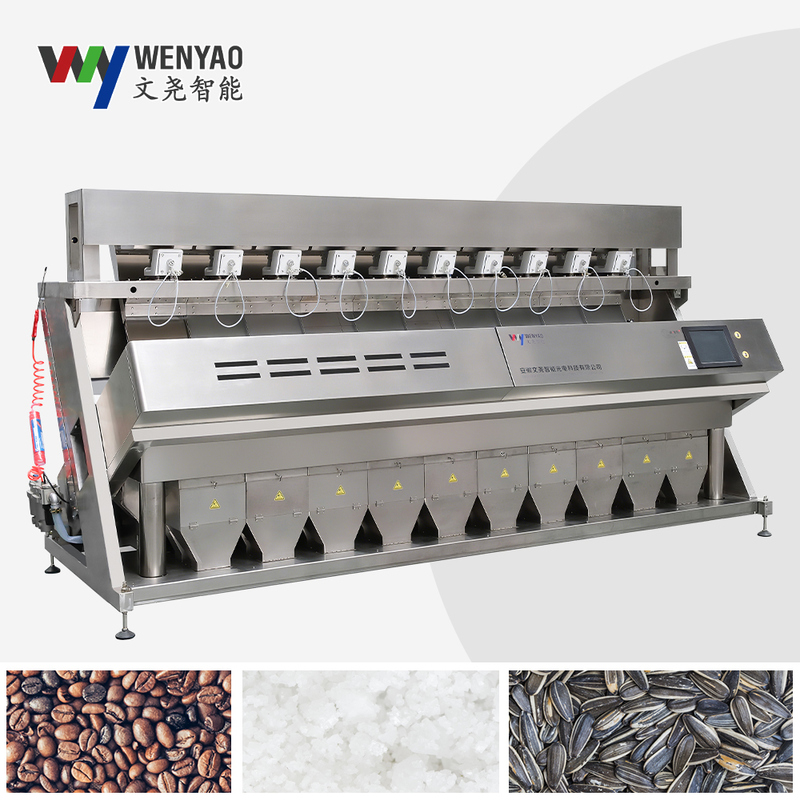 Metal Color Sorter with 10 Chutes 0.01mm Sorting Resolution and 5-10 tons/hour Sorting Capacity for High Precision Metal Sorting