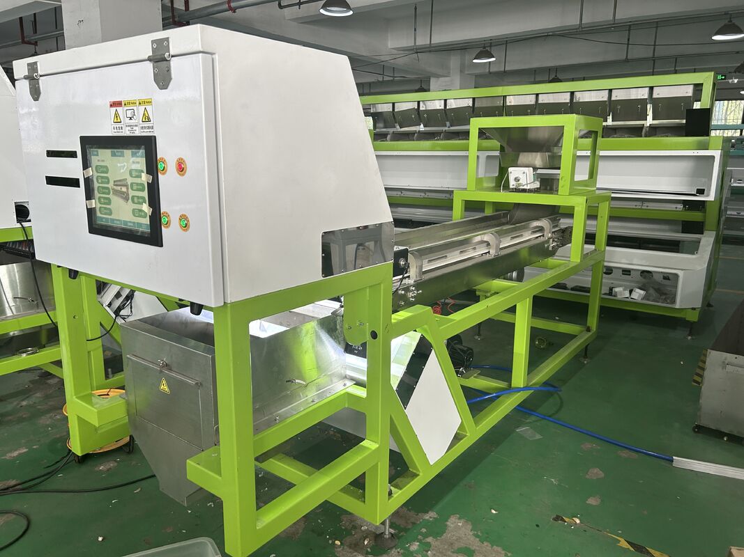 Wenyao Αυτόματος Διαλογέας Ξηρών Καρπών με Αισθητήρα CCD TOSHIBA, Χοάνη από Ανοξείδωτο Χάλυβα 304 κατάλληλη για Τρόφιμα και Τηλεχειριστήριο Wi-Fi για Διαλογή Ξηρών Καρπών Υψηλής Απόδοσης