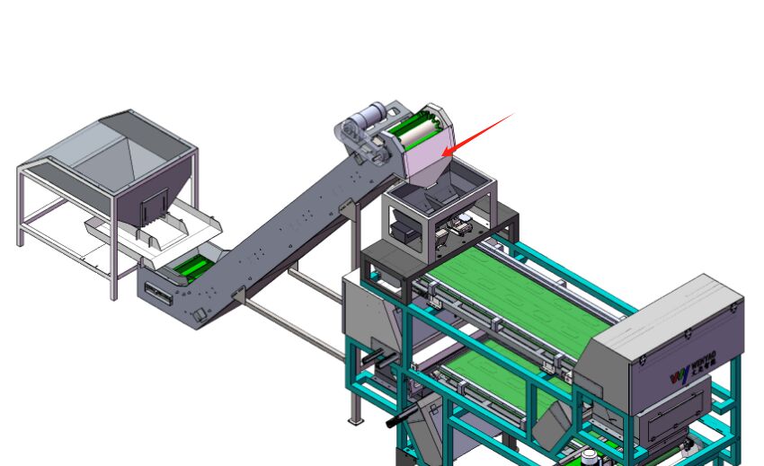 Wenyao 2025 Νέο Έξυπνο Μηχάνημα Διαλογής Χρωμάτων Διπλού Ιμάντα Υψηλής Ακρίβειας για Σαπούνια σε Μορφή Pod με Τηλεχειριστήριο WIFI