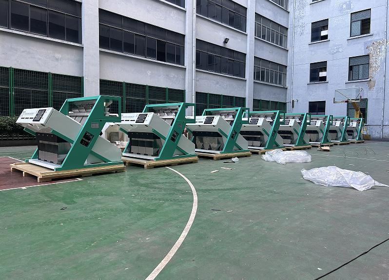 Deep Learning AI Color Sorter Machine with 99.9% Purity 64 Channels and Toshiba CCD Sensor