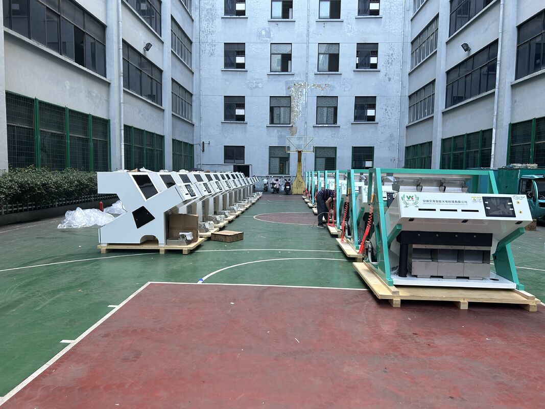 Deep Learning AI Color Sorter Machine with 99.9% Purity 64 Channels and Toshiba CCD Sensor