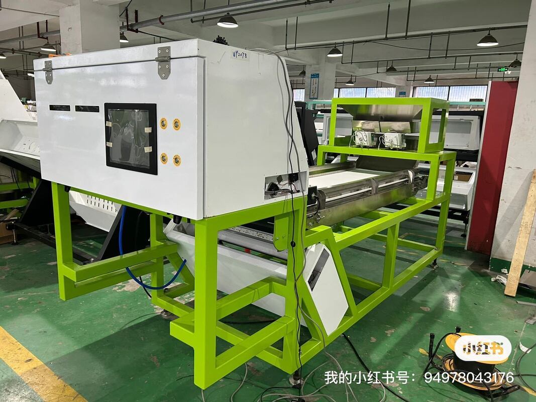 Βιομηχανικός Διαλογέας Χρώματος Μαγγανιού Υψηλής Ακρίβειας ≥99.99% με Πηγή Φωτός LED και Εκτοξευτή Μετάλλων για Διαλογή Βότσαλων