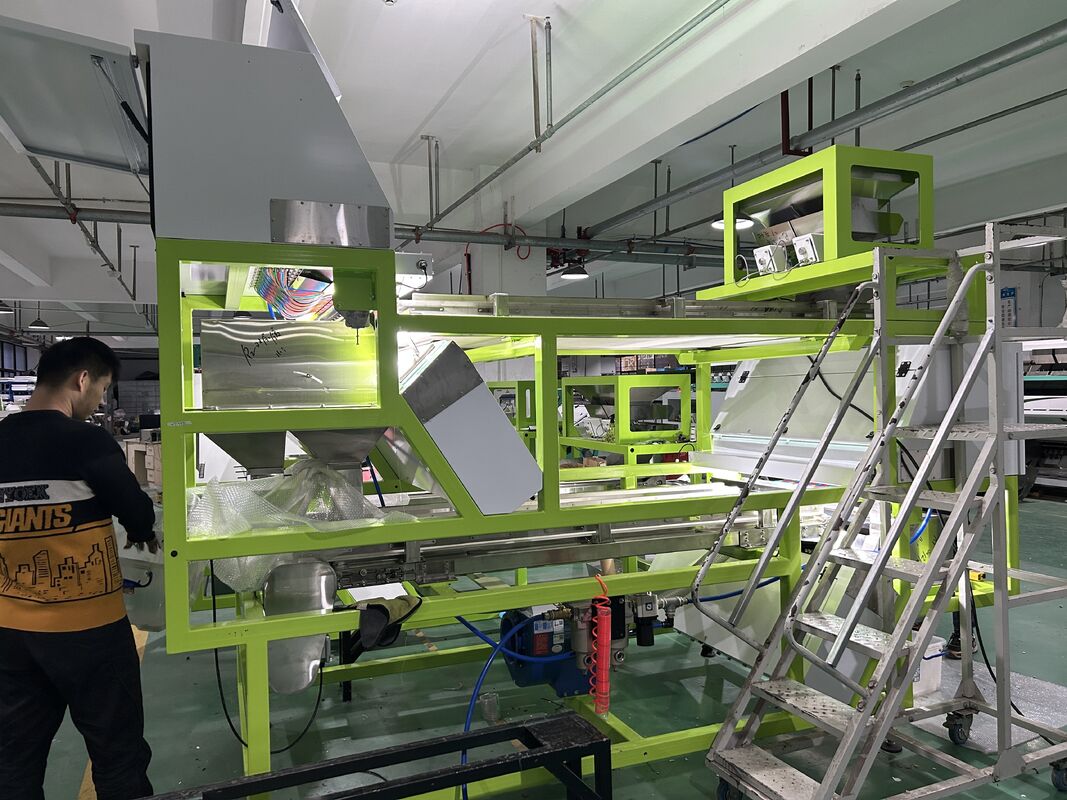 Wenyao Industrial High Sorting Accuracy Sorter Color for Recycled Plastic Metal Plastic PVC PET Flakes Color Sorter με τηλεχειριστήριο WIFI