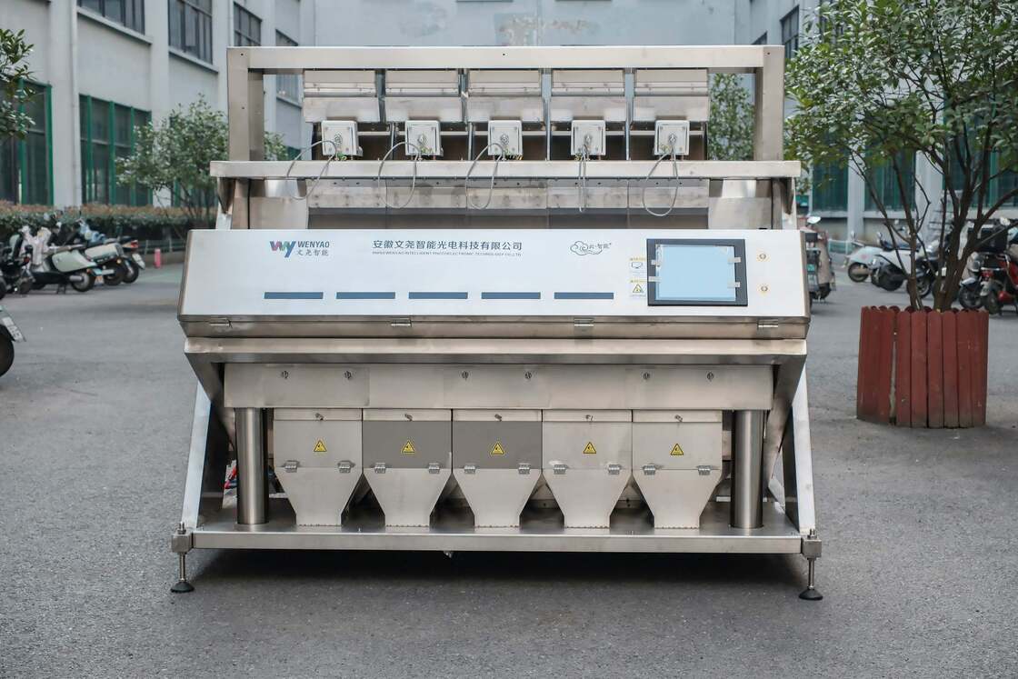 WENYAO Precision Plastic Color Sorter 99,99% ακρίβεια για μικροπλαστικά κόκκους CE πλαστική συσκευή διαλογής χρωμάτων