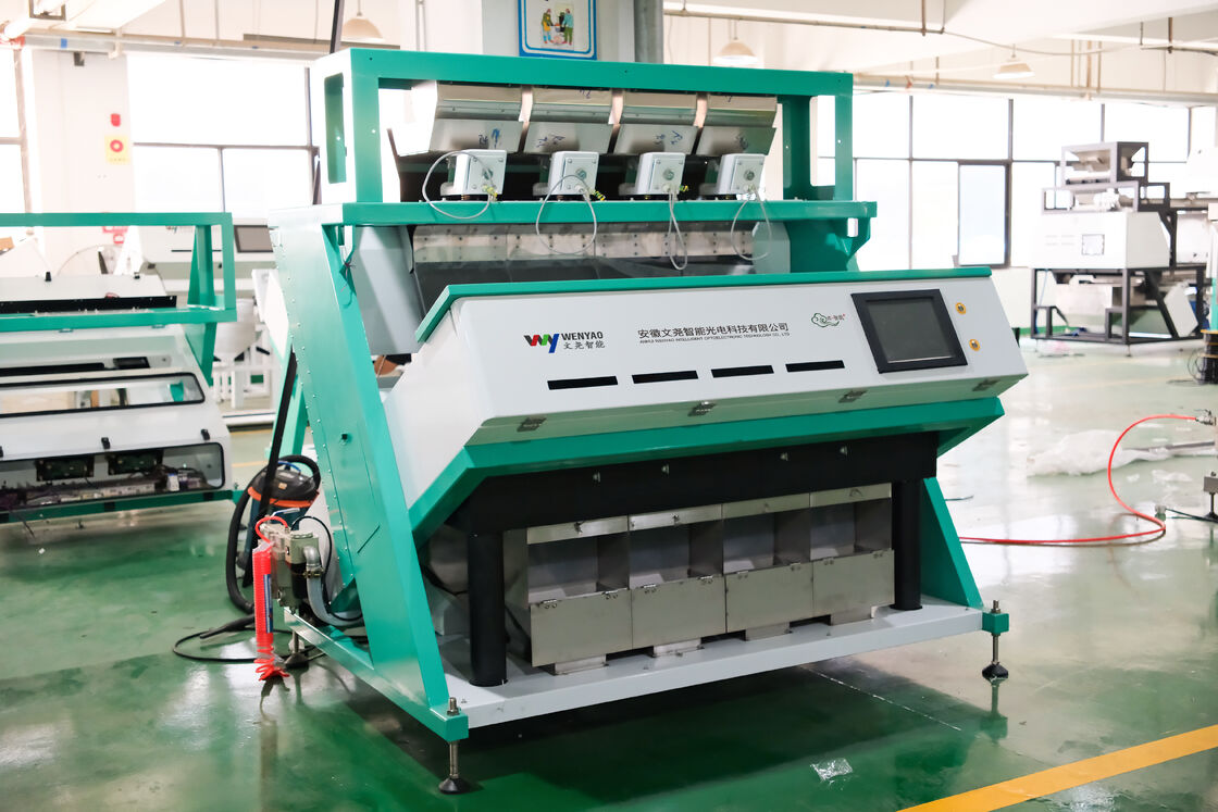 Wenyao Competitive Price  4 Chute AI  Rice Color Sorter Machine Colour Sorter Machine Color Sorter Sensor Rice Sorting Machine
