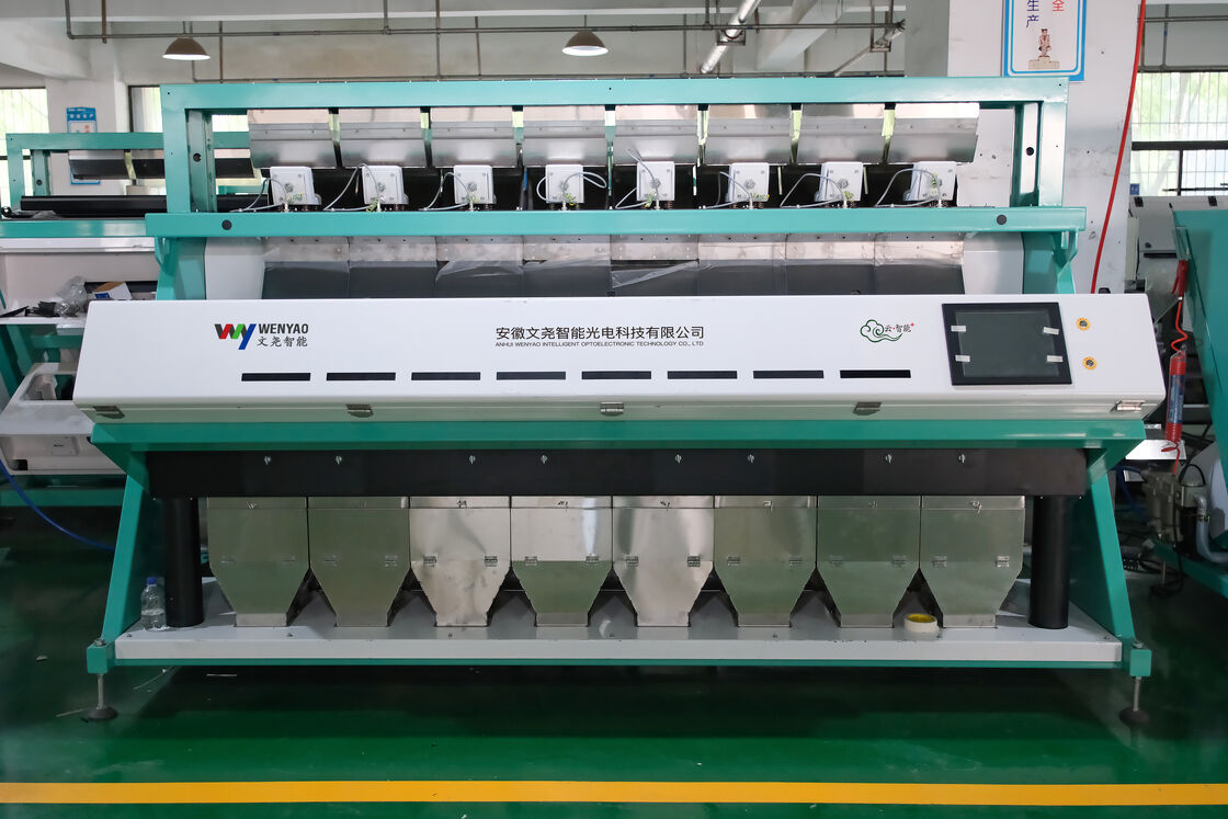 Wenyao 2026 AI Intelligent Hazelnuts Nut Color Sorting Machine με 99,95% ακρίβεια διαλογής και 12 ιντσών Flexem Touch Screen