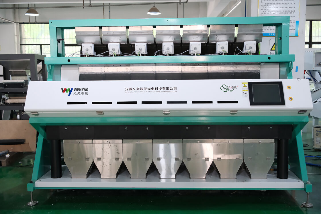 7 Chute Coffee Bean Kidney Bean  Color Seed Bean Sorter White Multipurpose Grain Peanut Sorting Machine