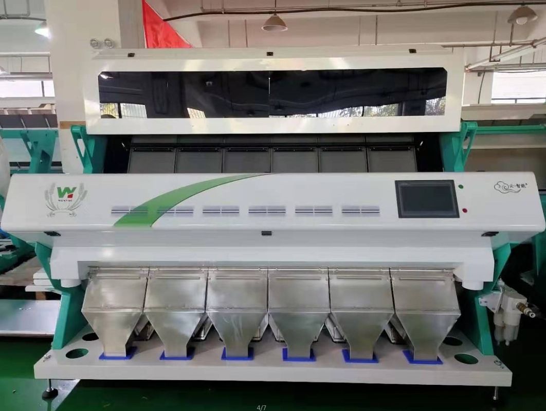 πολλών χρήσεων διαλογέας χρώματος 220V 50HZ, κίτρινη Mealworm ταξινομώντας μηχανή