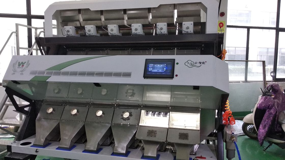 πολλών χρήσεων διαλογέας χρώματος 220V 50HZ, κίτρινη Mealworm ταξινομώντας μηχανή