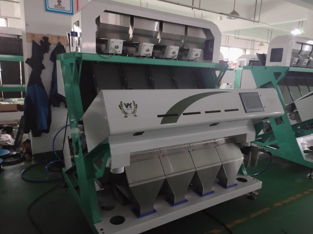 3t/h 4 ταξινομώντας μηχανή σιταριού υδατοπτώσεων πολυ για το σίτο κριθαριού