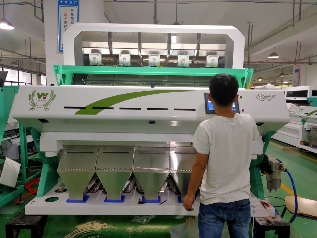 πολλών χρήσεων διαλογέας χρώματος 220v 50hz 2.9kw, αλατισμένη ταξινομώντας μηχανή θάλασσας