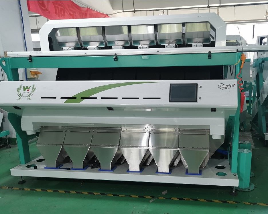 διαλογέας χρώματος καρυδιών πεύκων 220V 50HZ με 4096 τον αισθητήρα ΕΙΚΟΝΟΚΥΤΤΆΡΟΥ CCD