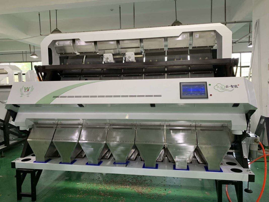 7T/h 7 προηγμένο σύστημα επεξεργασίας εικόνας χρώματος της Sacha Inchi υδατοπτώσεων διαλογέας