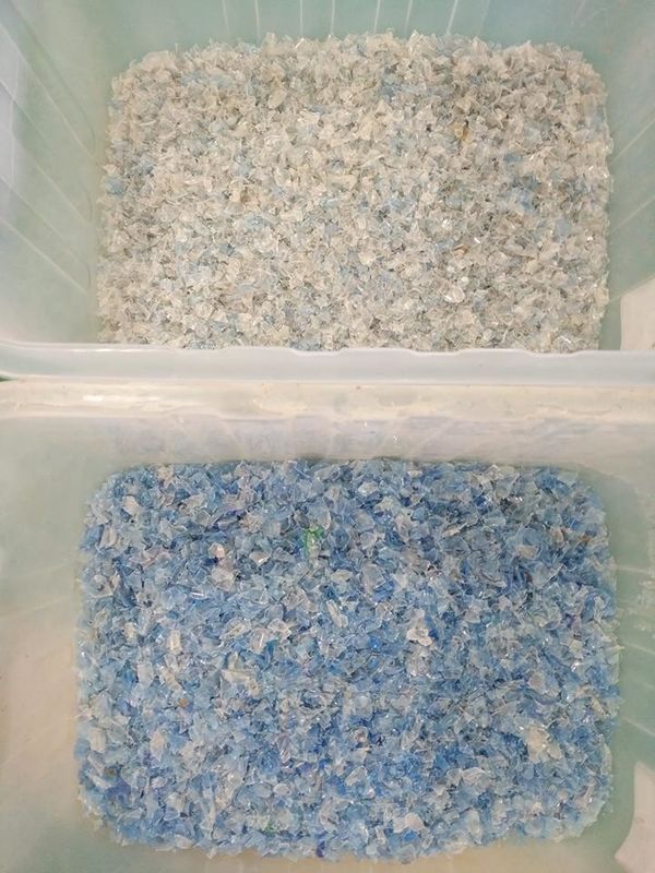 HDPE ABS PE πλαστική ρυθμοαπόδοση ταξινομώντας μηχανών 4000kg/h χρώματος