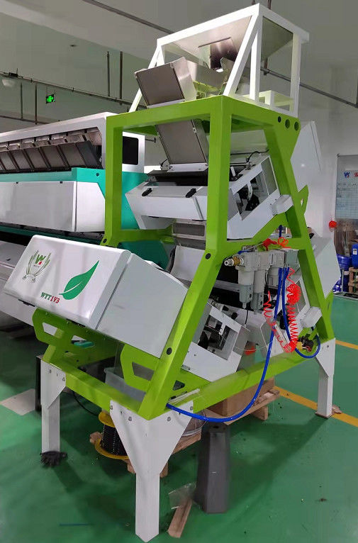 Πράσινη μαύρη μηχανή 200kg/H διαλογέων χρώματος τσαγιού με τη RGB κάμερα CCD
