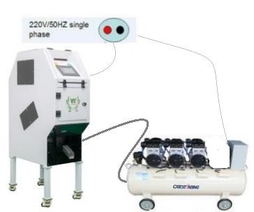 32 ταξινομώντας μηχανή χρώματος ρυζιού μηχανών διαλογέων χρώματος ρυζιού Channnels μίνι που χρησιμοποιείται ευρέως στην αγορά της Ινδονησίας